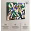 Art floral abstrait géométrique sur toile Floral Textile II par Art Remedy-104625598-104625612