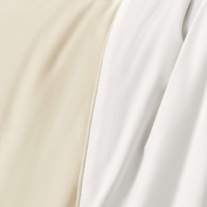 Ensemble d'édredon réversible 3 pièces Cooling, Double/Grand, Cream