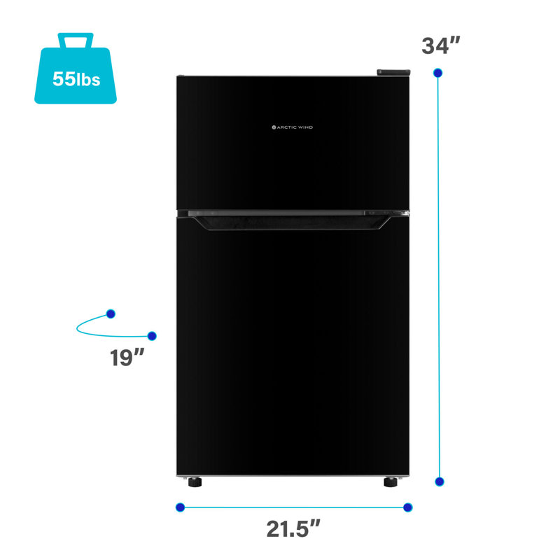 22" Top Freezer 3.3 cu.ft. Energy Star Mini Refrigerator