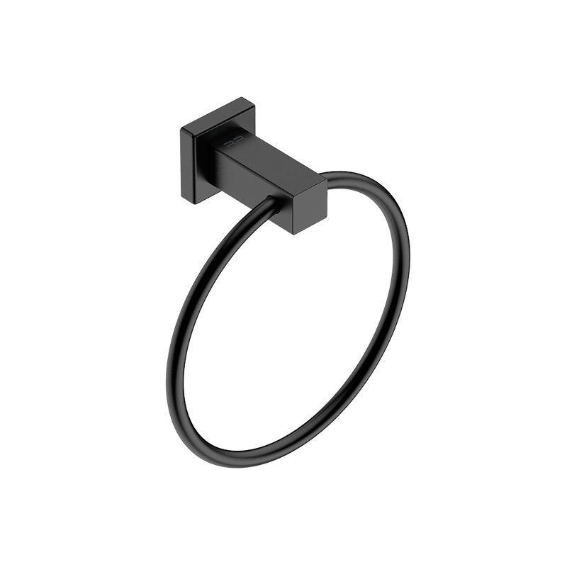 Towel Ring, Matte Black