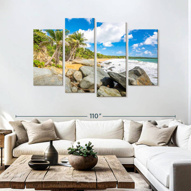 Plage de flamenco Nicci Rocky, H 54 po x l 84 po