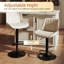 Tabouret de bar pivotant à hauteur réglable Moniq-2108742553-2137676573