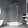 Gemini 47.625" W x 47.625" D x 76.75" H Frameless Neo-Angle Shower Enclosure with Base Included