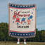 Couverture personnalisée avec nom God Bless America-128673404