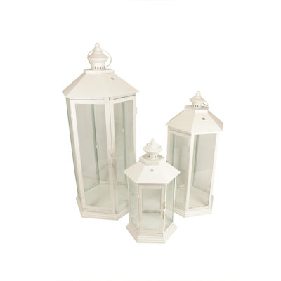 Lanternes verticales vert 27 po