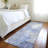 Machine Washable Indoor/Outdoor Xhevrie Denim Rug-513986604