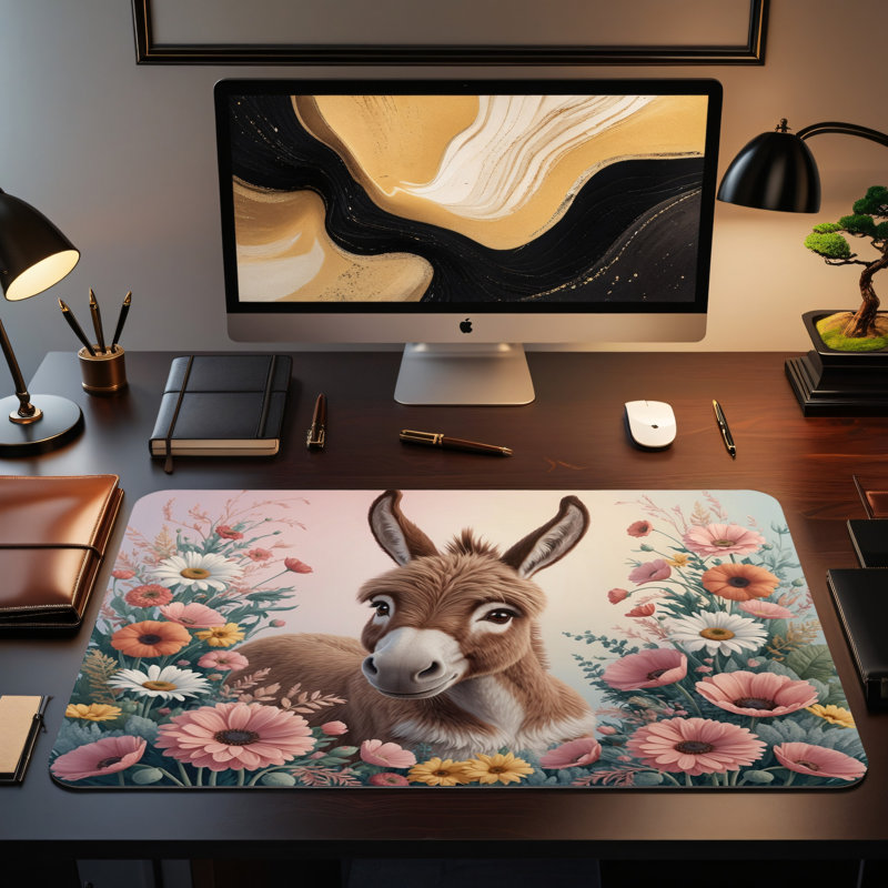 Polyester Desk Pad, 23.6x13.8