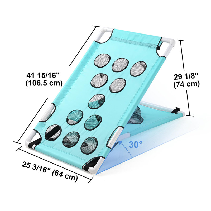 Ensemble de jeu de cornhole avec 8 coussins et 8 balles de billard Yescom