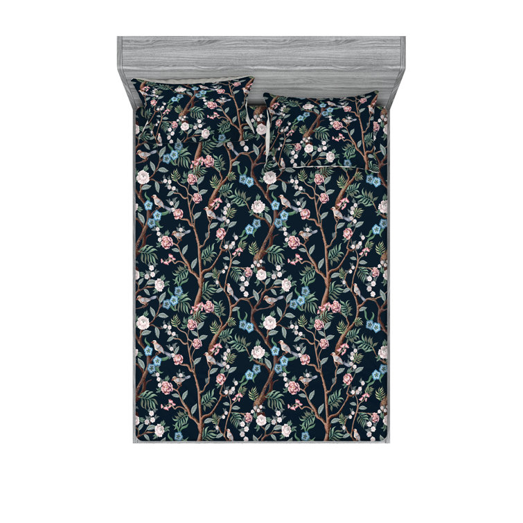 Drap-housse et taies décoratives 3 pièces Ambesonne