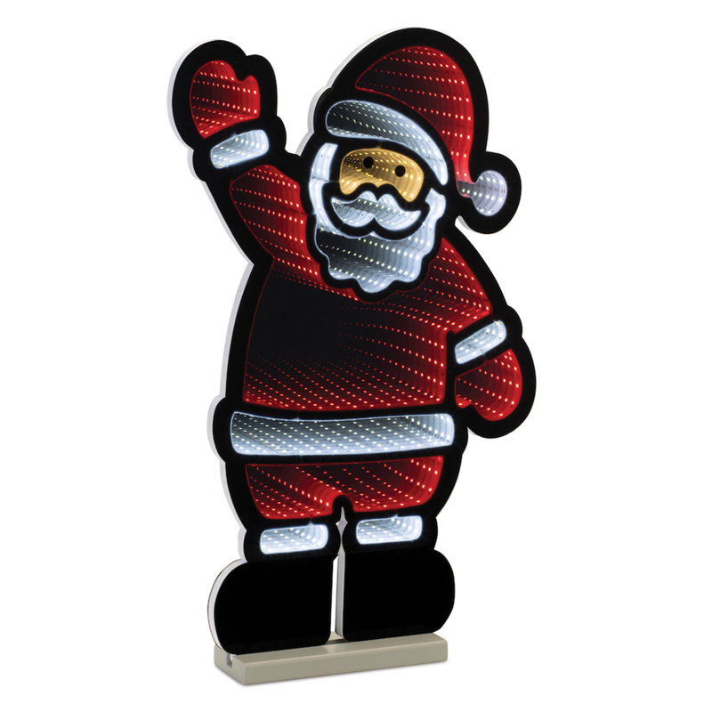 Présentoir lumineux ondulant Santa Kanja 22,5 "