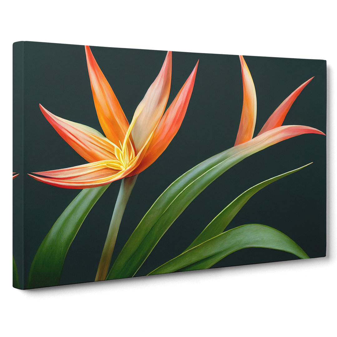 The Bird Of Paradise Flower Vol.3 - Wrapped Canvas