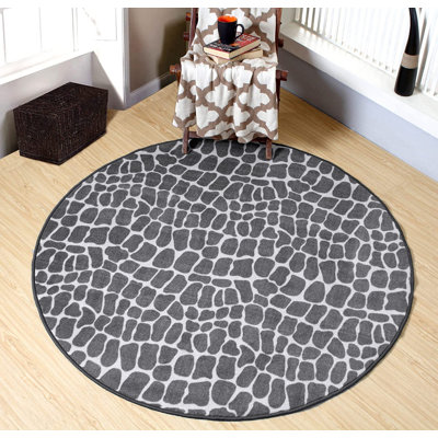 Tapis gris clair Glorine