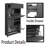 12 Pair Shoe Storage Cabinet