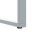 Rectangular Wood Top Dining Table with Steel Base-615700792