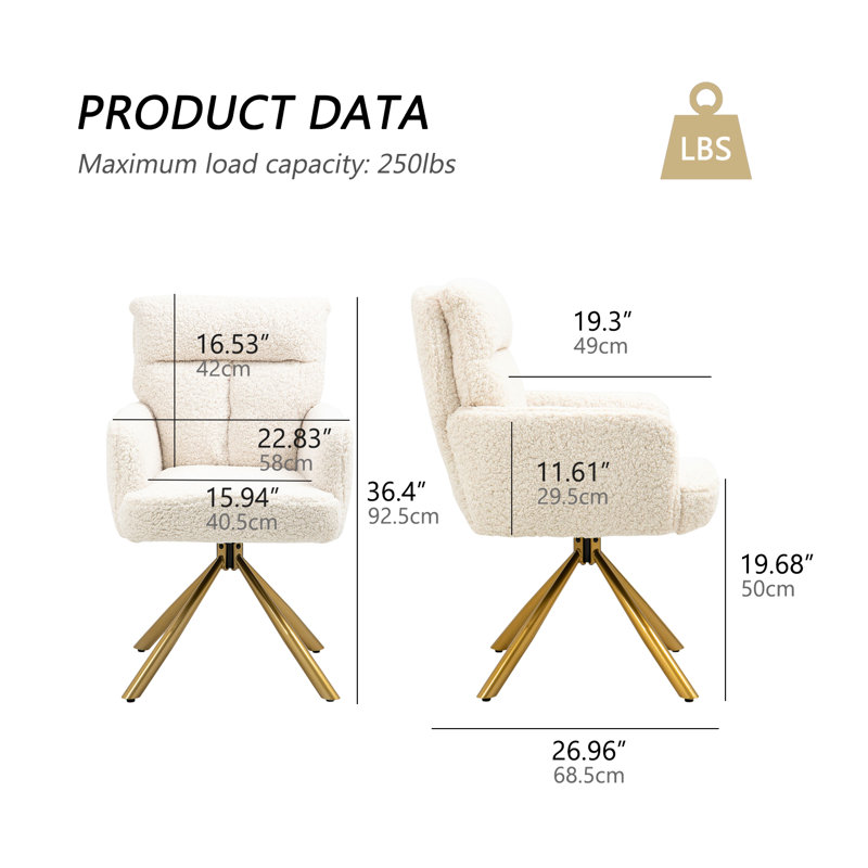 Chaise pivotante
