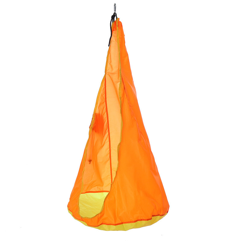 Freeport Park Navarro Web / Saucer Swing Swing Seat with Mounting Hangers, Orange