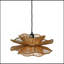 Luminaire suspendu - noir et naturel