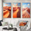 «Desert Photo Sunkissed Sands», 3 pièces-796866517-796866519