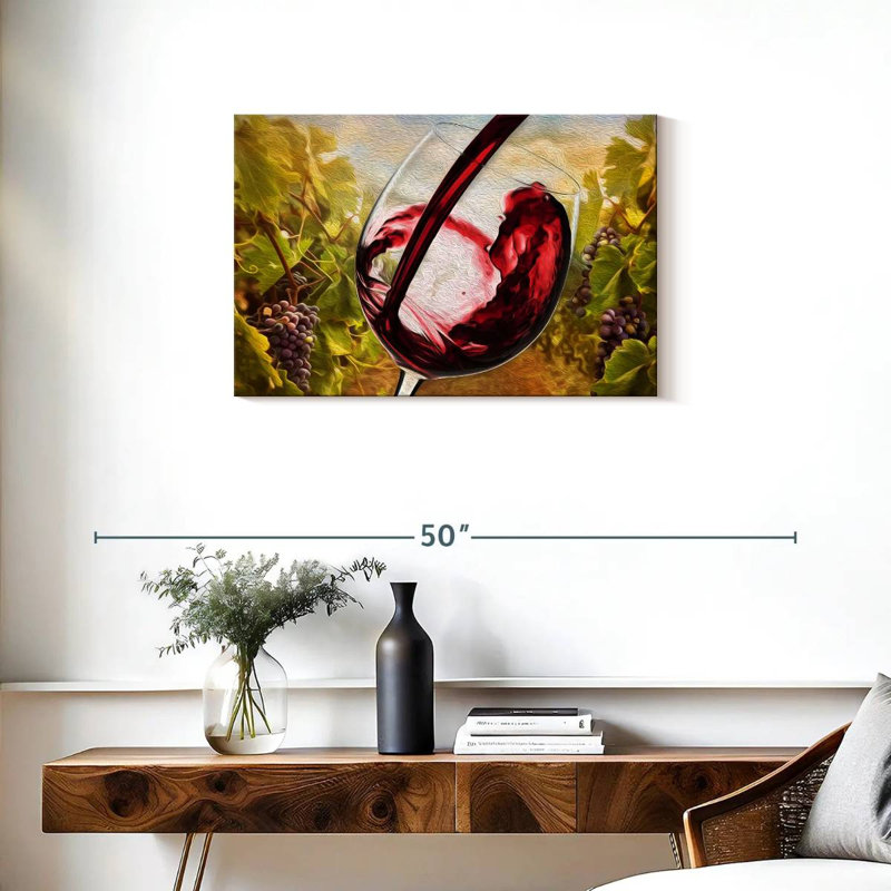Yarlin Tuscan Vineyard, H 20 po x l 30 po