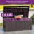 Quartey 120 Gallons Resin Deck Box with Soft Close Mechanism-72354801