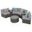 Rasmus 7 Piece Rattan Sofa Seating Group with Cushions-628305597