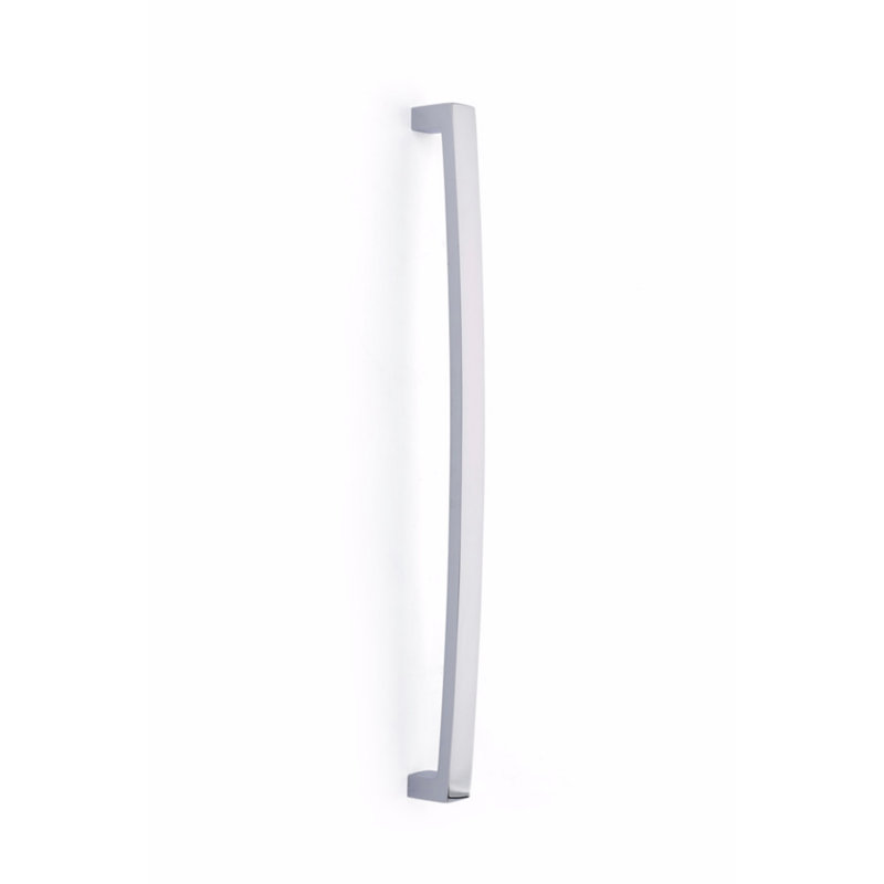Bauhaus Appliance Pull, Polished Chrome, 18" , 2