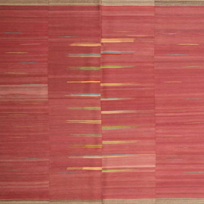 Tapis à aire brune contemporaine