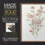 Floral Belle I, reproduction encadrée - bois massif-214322646-214322654