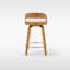 Tabouret pivotant à hauteur de comptoir Vanhoy-72526327