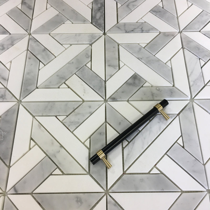 12" x 12" Marble Mosaic Wall & Floor Tile