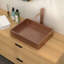 Stainless Steel Bathroom Sink With Pop Up Drain-106917992