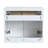 Clementas 35.84'' Single Bathroom Vanity with Ceramic Top