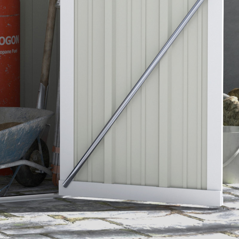 4.7ft. W x 2.8ft. D Flat Garden Shed, Green