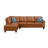 Amelie-Mae 97.5 " Faux Leather L-Shaped Sofa & Chaise-1863657593-1863657598