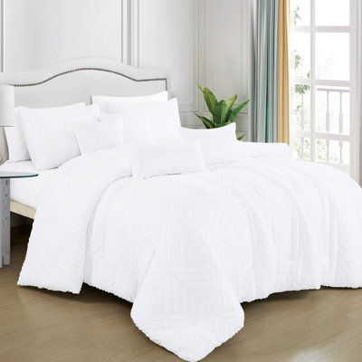 Solid Colour Comforter Set