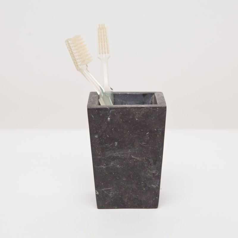 Luxor Marble Brush Holder