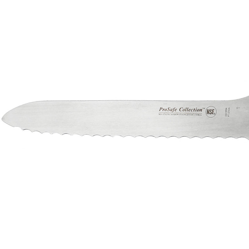 Couteau à pain décalé en acier inoxydable 9 po BergHOFF ProSafe