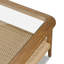 Table basse - Chêne brun moyen