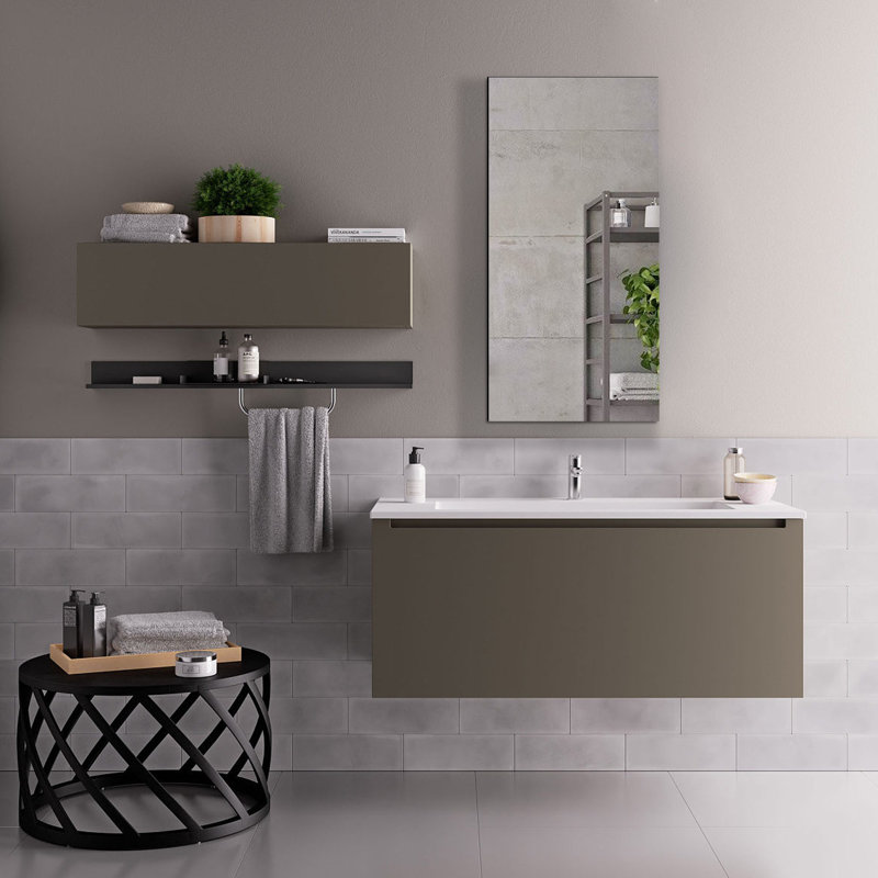 Mauryn 18'' W Mirrored Medicine Cabinet
