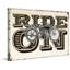Ride On - Wrapped Canvas Print-2075749538