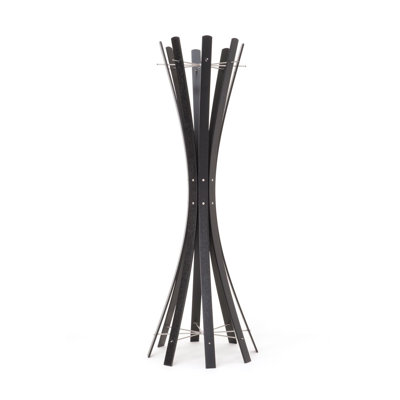 Solid Wood Freestanding Coat Rack