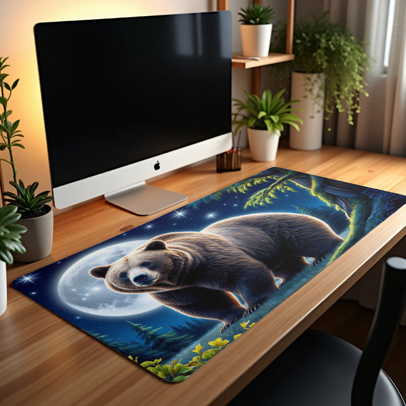 Polyester Desk Pad, 23.6x13.8