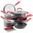 Rachael Ray Create Delicious Hard Anodized Nonstick Cookware Induction Pots and Pans Set, 11 Piece-41841027