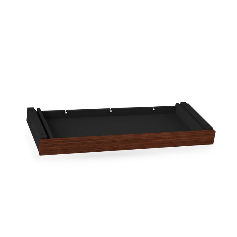Sequel 20 2.25" H x 27.75" W Desk Keyboard Drawer, Chocolate Stained Walnut