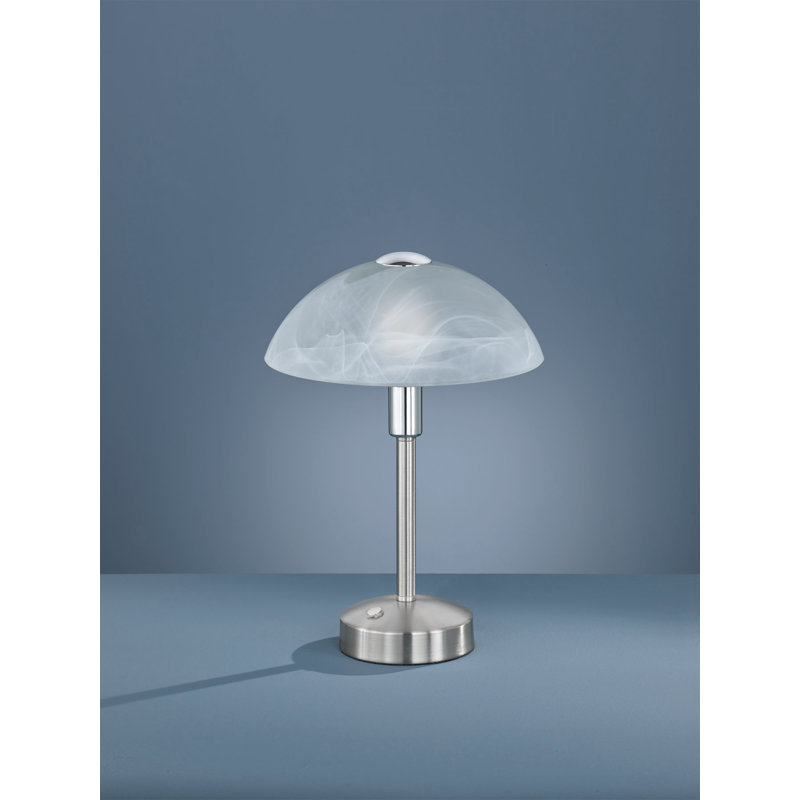 Tomas 30Cm Table Lamp, Nickel Matte