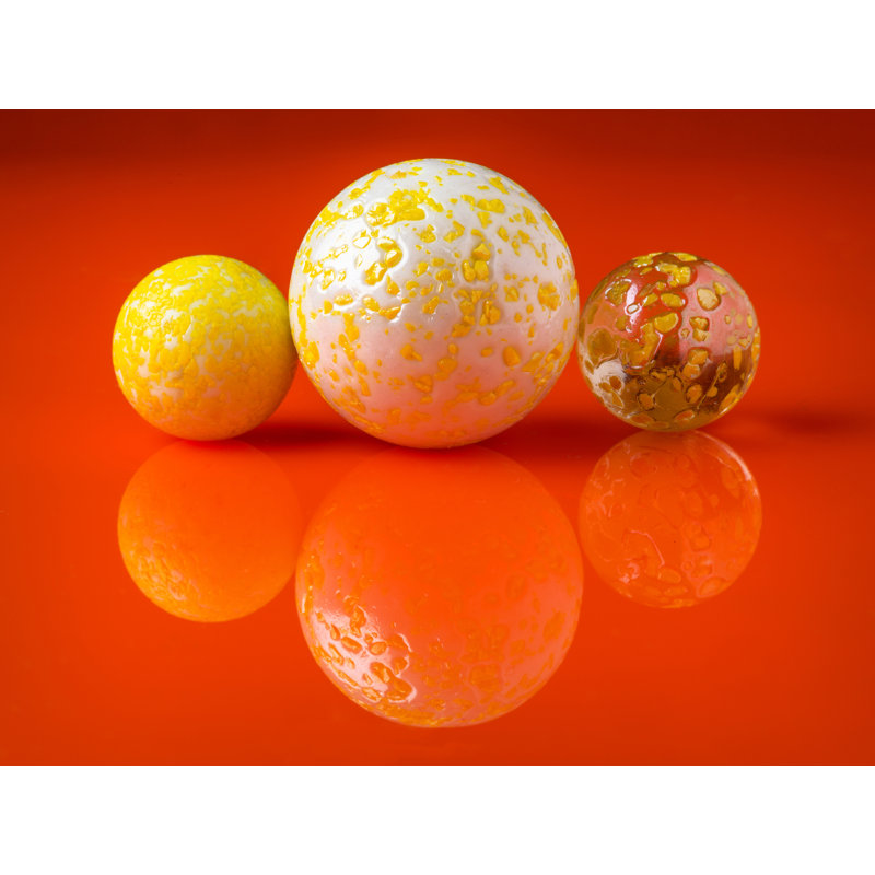 " Marbles " by Philippe Monthoux, 24" H x 32" W, Wrapped Canvas
