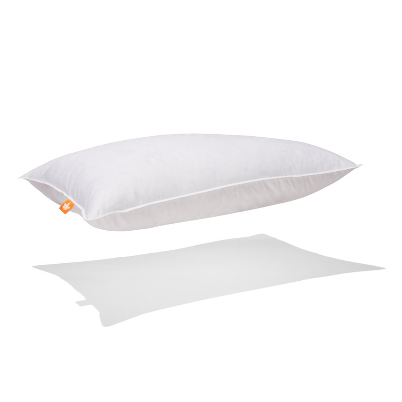 Oreiller en plumes d'oie blanche, Standard, Moyen