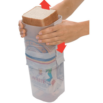 Buddeez Original Bread Buddy Storage/Dispenser Bread Box
