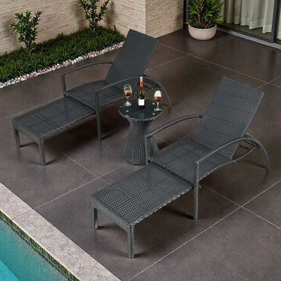 Outdoor Villa Pool Leisure Lounge Chair