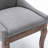 A&a furniture ultra side dining chairs | set of 2 | thickened fabric, solid wood legs | bronze nailhead-497689671-498990610
